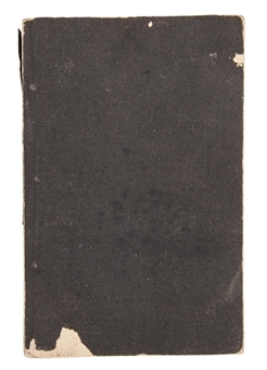 1868 The Baseball Players Book of Reference - Containing the Rules for the Game in 1866